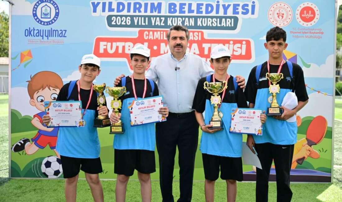 Bursa Yıldırım’daki bu turnuvanın şampiyonu; kardeşlik! Yıldırım Belediyesi’nin katkılarıyla düzenlenen