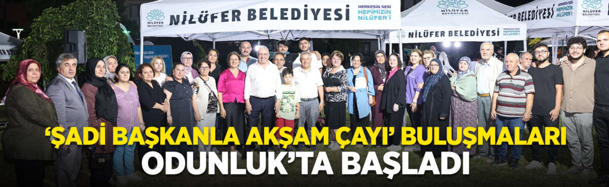 Nilüfer Belediye Başkanı Şadi Özdemir,