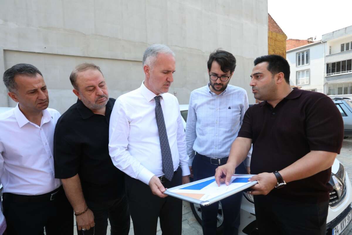 Bursa İnegöl’e yeni otopark alanı; Başkan Taban inceledi…