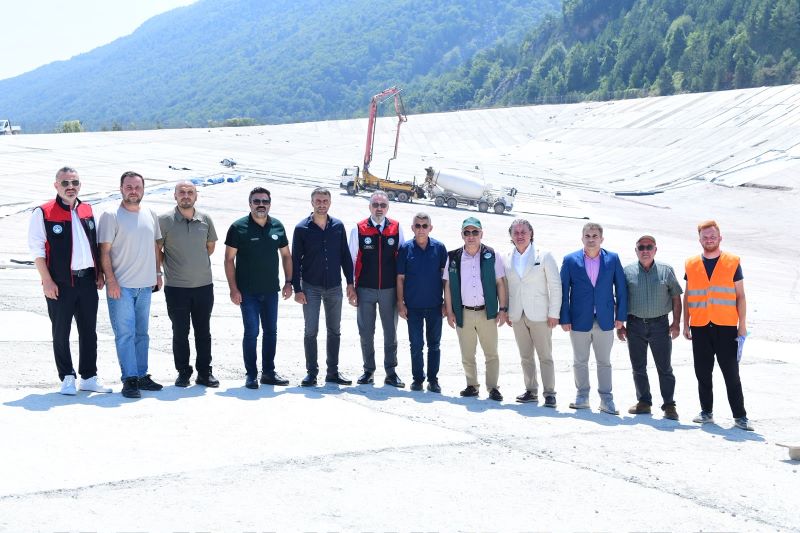 Kestel Şevketiye Göleti’nde sona geliniyor! Kestel Belediye Başkanı Ferhat
