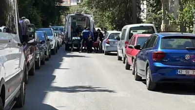 Konya'da apartman aidatı nedeniyle başlayan