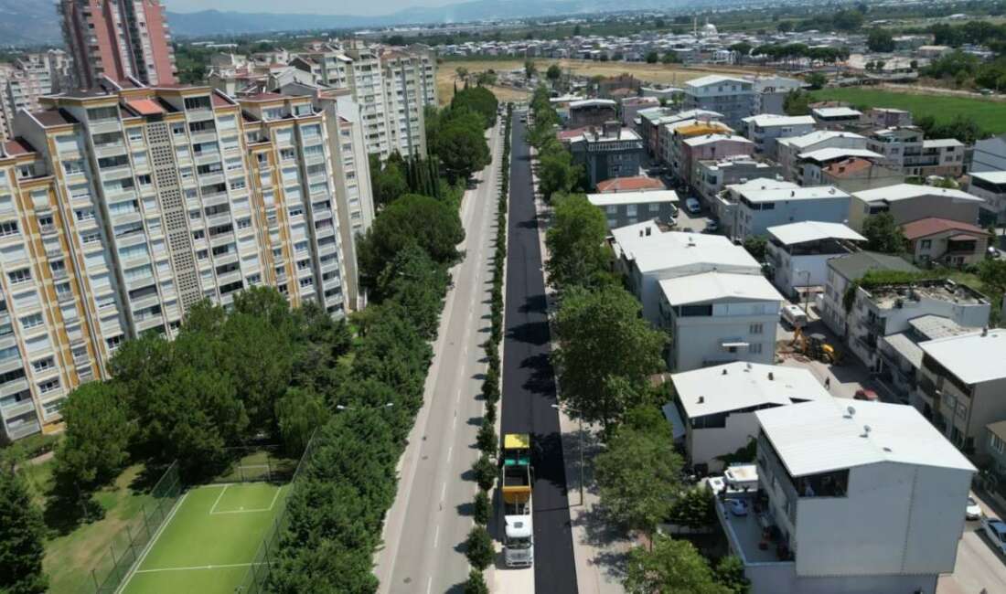 Bursa Büyükşehir Belediyesi, Panayır’da yolları yeniliyor Bursa Büyükşehir Belediyesi,