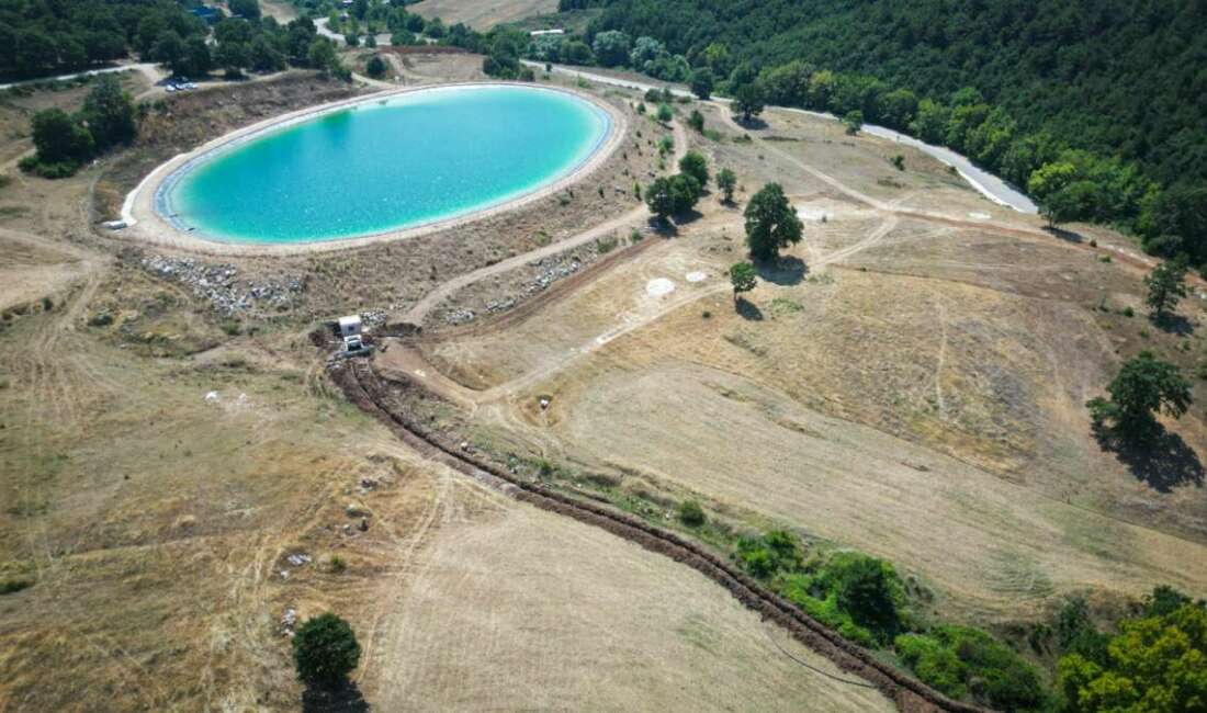 Bursa Büyükşehir, Gemlik’te sulama tesisini bitiriyor Bursa Büyükşehir Belediyesi, il