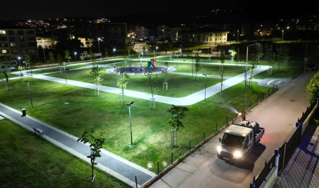 Bursa’da 90 araç ve 238 personelle ilaçlama seferberliği Bursa Büyükşehir Belediyesi, 17