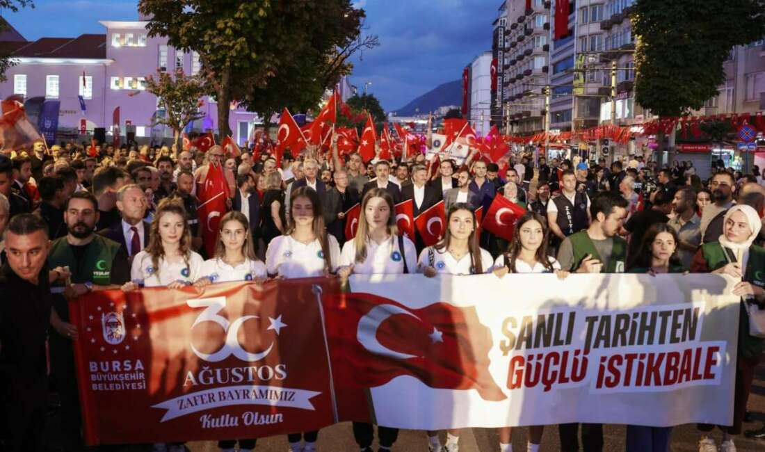 Şahin Biba: “30 Ağustos, Anadolu’ya vurulan bağımsızlık mührüdür” Bursa’da 30 Ağustos Zafer