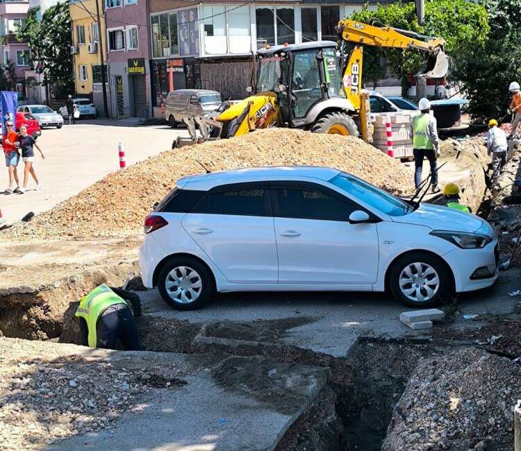 UEDAŞ ekiplerinden ilginç çözüm! Bursa'nın Osmangazi ilçesinde yer