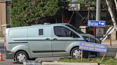 Bursa'nın Mudanya ilçesinde zırhlı banka
