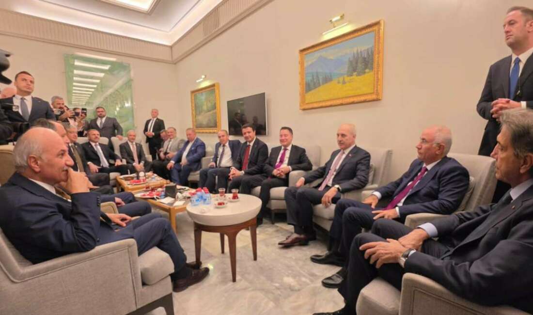 TBMM Başkanı Kurtulmuş’tan kulis ziyareti Türkiye Büyük Millet Meclisi