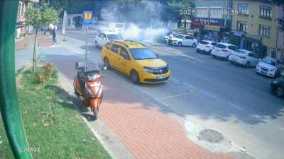 Bursa'nın Osmangazi ilçesinde bir araçta
