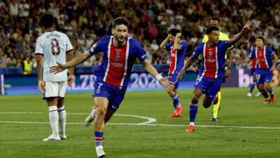 UEFA Süper Kupa finalinde Paris