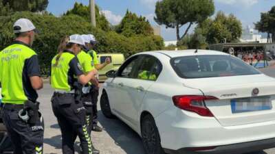 Bursa’da gerçekleştirilen denetimde 16 araç