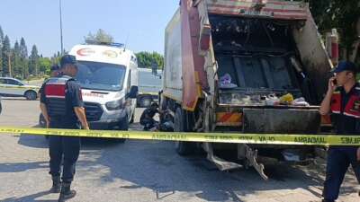 Antalya'nın Manavgat ilçesinde temizlik işçisi