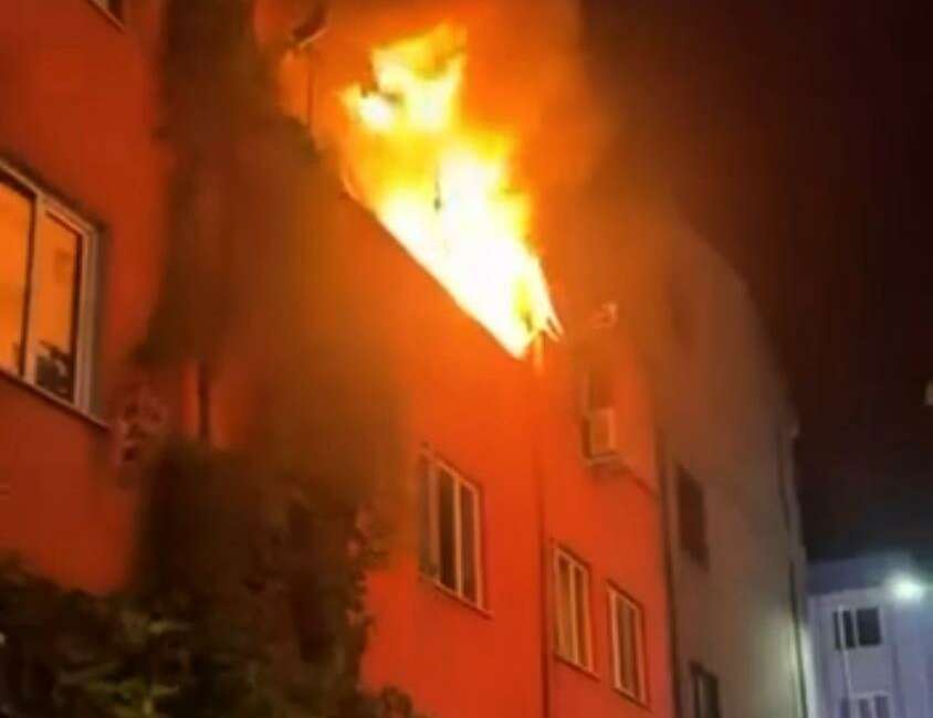 Bursa'da eşinin evi terk