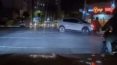 Bursa'da kırmızı ışık ihlali yaptığı