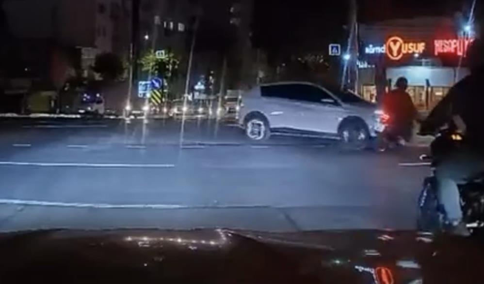 Bursa’da kırmızı ışıkta geçti, olanlar oldu! Bursa'da kırmızı ışık ihlali