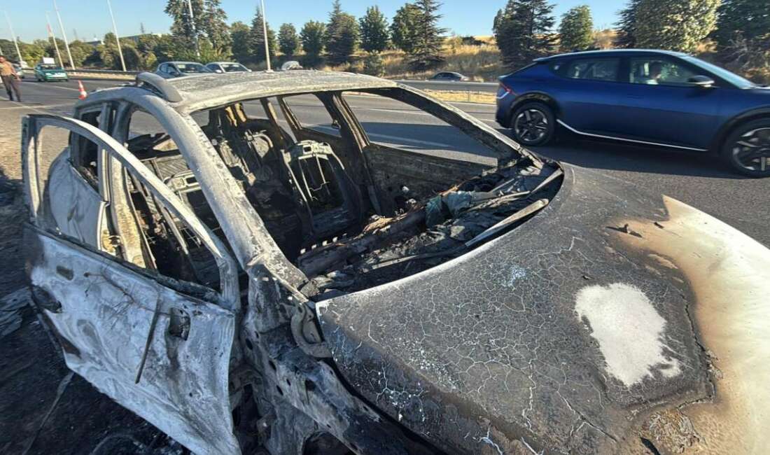 Eskişehir Çevre Yolu'nda bir