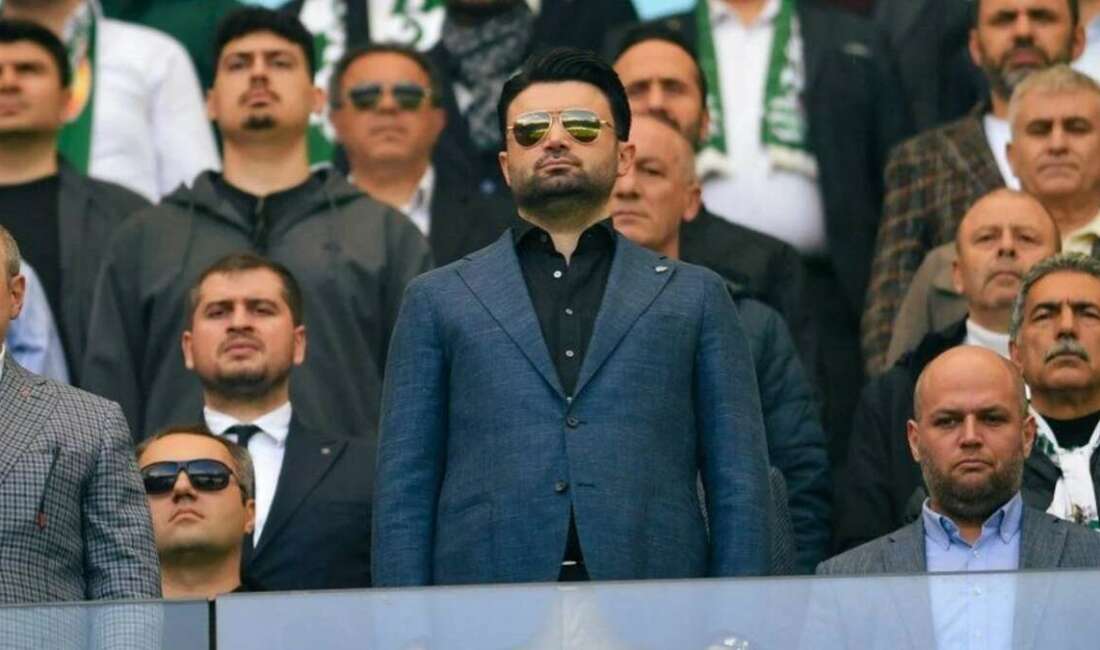 Bursaspor Başkanı Enes Çelik,