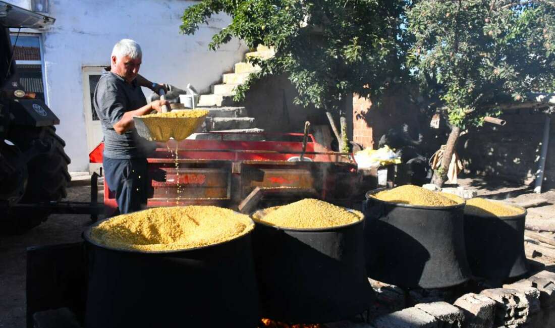Anadolu’nun vazgeçilmezi bulgur için kazanlar kaynamaya başladı Anadolu mutfağının temel lezzetlerinden