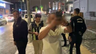 Bursa'da alkol denetimine takılan sürücü,