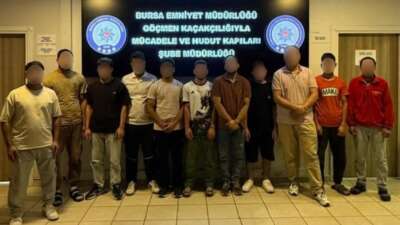 Bursa'da düzensiz göç ve göçmen