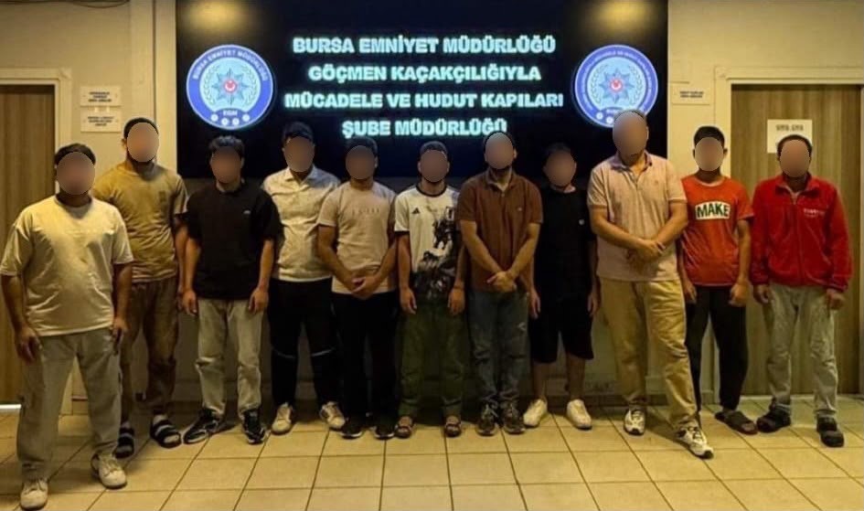 Bursa'da düzensiz göç ve