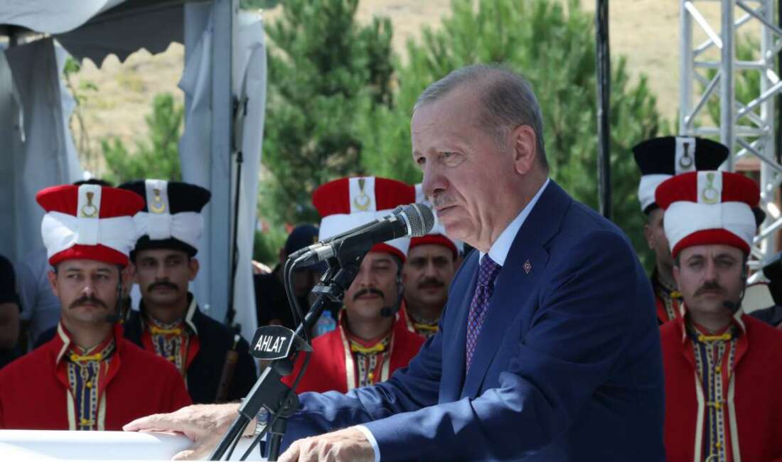 Cumhurbaşkanı Recep Tayyip Erdoğan; "Biz