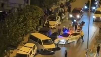 Gaziantep’in Nizip ilçesinde polisin ‘dur’