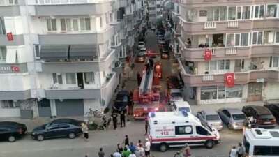 Bursa’nın Gemlik ilçesinde bir evde
