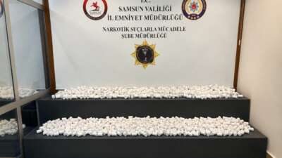 Samsun’da polis ekiplerince düzenlenen iki