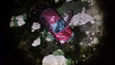 Otomobil çaya uçtu: 4 yaralı Kastamonu'nun İhsangazi ilçesinde otomobilin köprüden