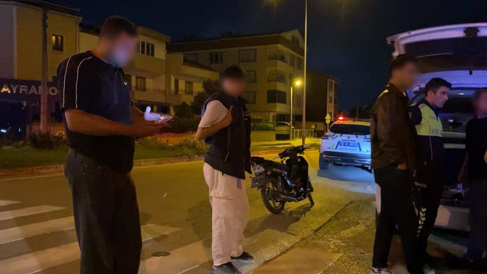 Bursa’da plakasız motosikletin sürücüsüne ceza yağdı İnegöl'de trafik ekiplerinin durdurduğu