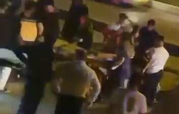 Bursa'da iddiaya göre yolun karşısına