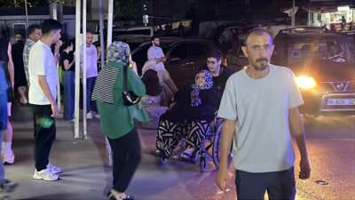 Bursa'nın Orhaneli ilçesinde sünnet cemiyetinde
