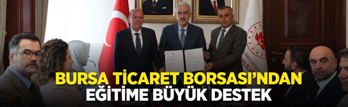 Yıldırım ilçesinde bulunan Bursa Ticaret