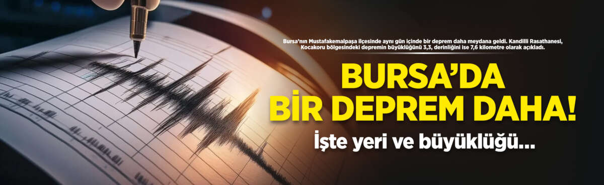 Bursa’nın Mustafakemalpaşa ilçesinde aynı gün