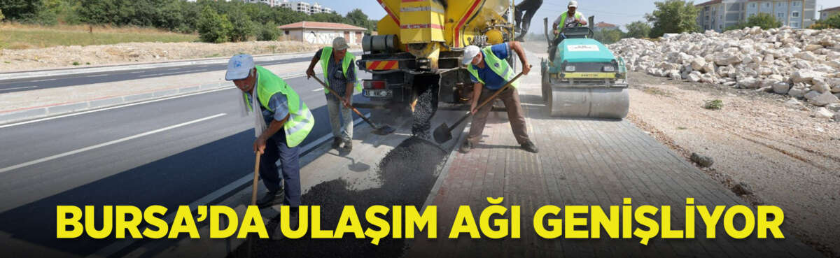 Bursa Büyükşehir Belediyesi, ulaşım ağını