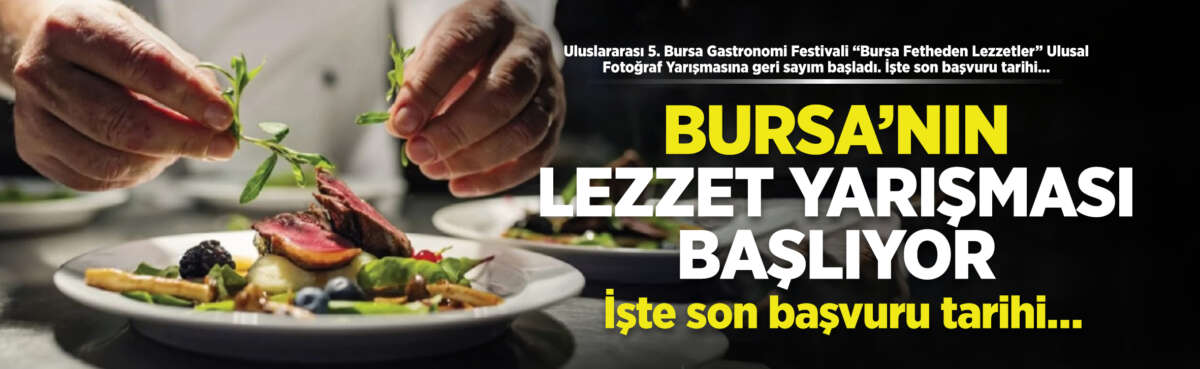 Uluslararası 5. Bursa Gastronomi Festivali