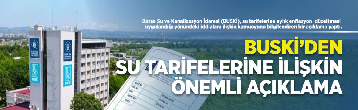 Bursa Büyükşehir Belediyesi BUSKİ Genel