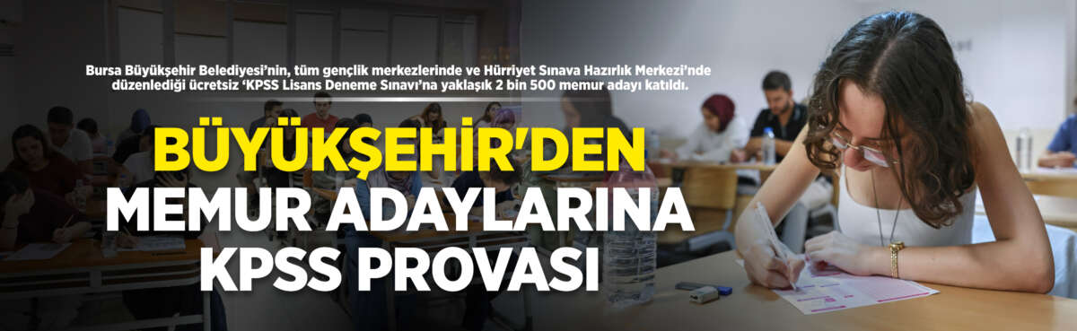 Bursa Büyükşehir Belediyesi’nin, tüm gençlik