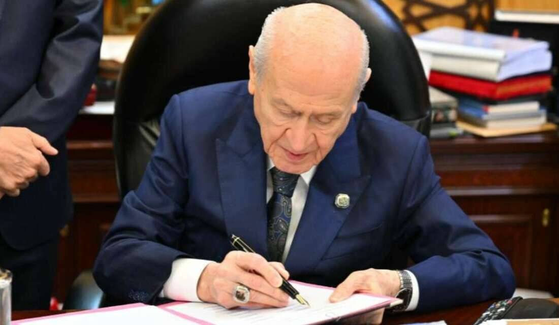 Bahçeli’den çerçeve yasa mesajı: “Bin yıllık kardeşliğimiz tescillendi” Devlet Bahçeli, “Terörsüz Türkiye”