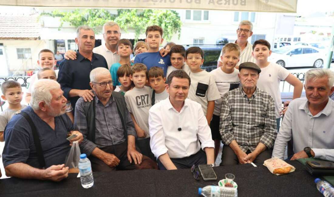 Başkan Aydın, halkı dinliyor, sorunları çözmeye çalışıyor Osmangazi Belediye Başkanı Erkan