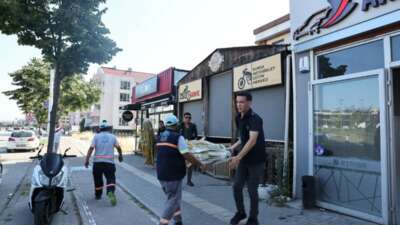 Nilüfer Belediyesi, ilçe genelindeki yaya,