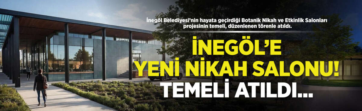 İnegöl Belediyesi’nin hayata geçirdiği Botanik