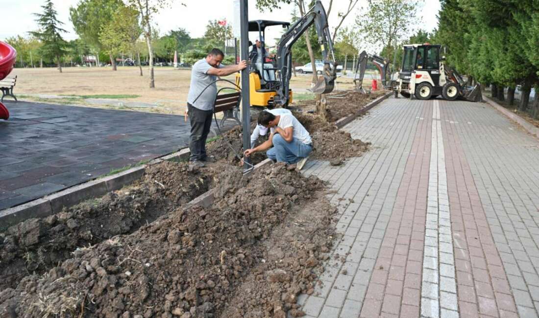 Başkan Karabatı sözünü tuttu: Parklara kamera dönemi başladı Karacabey Belediyesi, ilçe genelindeki
