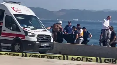 Kocaeli’nin Darıca ilçesinde sahilde art