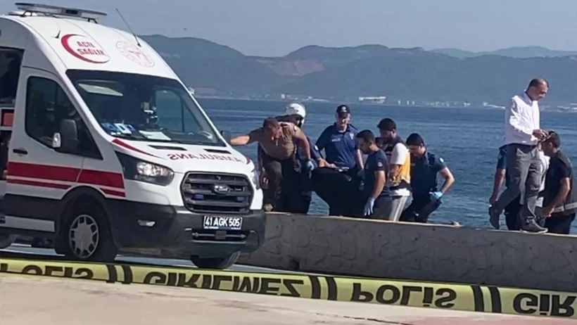 Kocaeli’nin Darıca ilçesinde sahilde