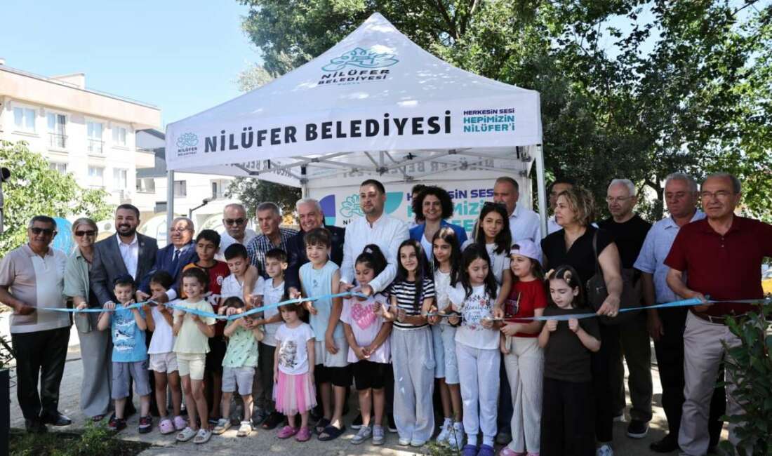 Nilüfer’de Çalı Mehmetçik Parkı açıldı Nilüfer Belediyesi, Çalı Mahallesi’nde
