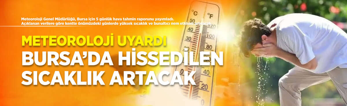 Meteoroloji Genel Müdürlüğü, Bursa için