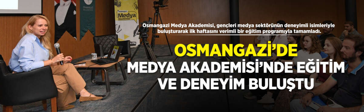 Osmangazi Belediyesi’nin medya alanına ilgi