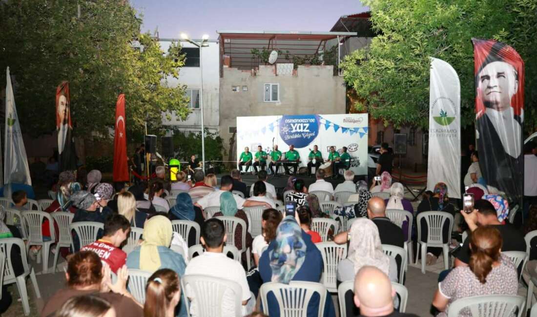 “Osmangazi’de Yaz Mahalle Şenlikleri” tüm coşkusuyla sürüyor Osmangazi Belediyesi’nin ilçedeki tüm